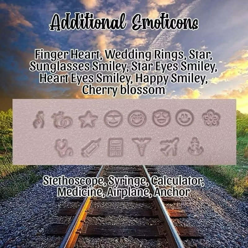 Emoticons Additional Stamp 5.00 each use - Tata's Printing