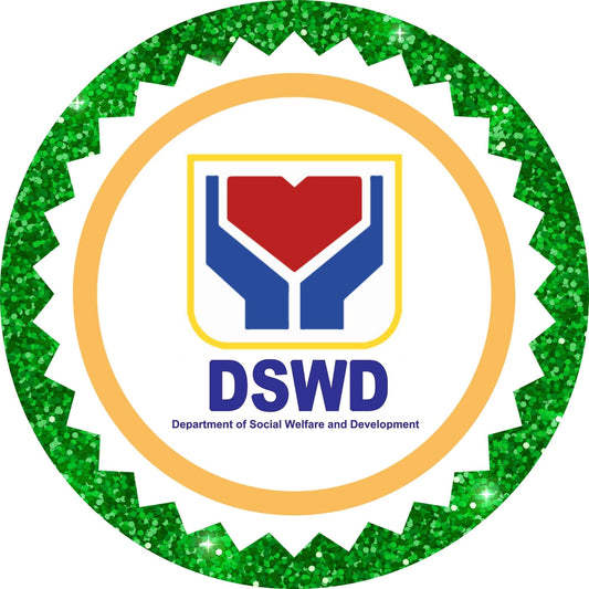 Glossy DSWD Garland Centerpieces – 6 or 12pcs Pack (Pre - Cut & Ready to Use) - Tata's Printing