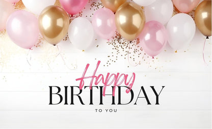 Happy Birthday Greeting Card / Gift Card - Tata's Printing