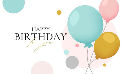 Happy Birthday Greeting Card / Gift Card - Tata's Printing