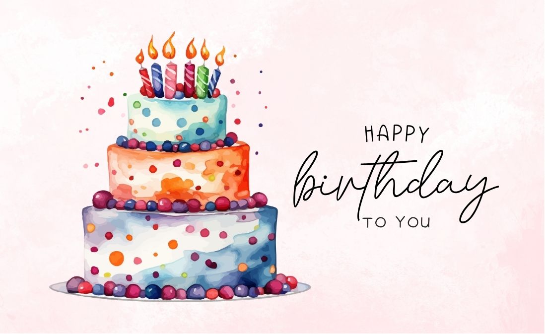 Happy Birthday Greeting Card / Gift Card - Tata's Printing