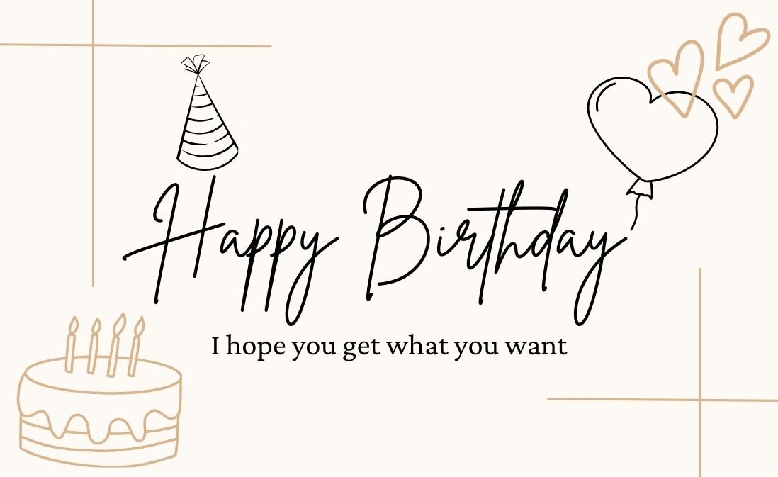 Happy Birthday Greeting Card / Gift Card - Tata's Printing