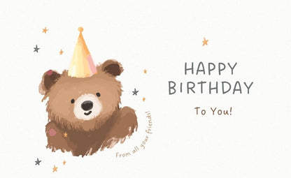 Happy Birthday Greeting Card / Gift Card - Tata's Printing