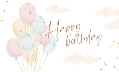 Happy Birthday Greeting Card / Gift Card - Tata's Printing