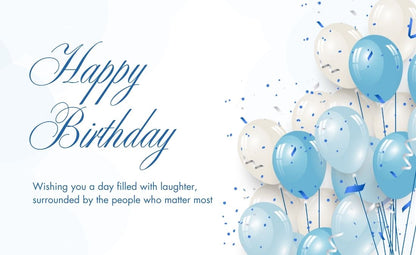 Happy Birthday Greeting Card / Gift Card - Tata's Printing