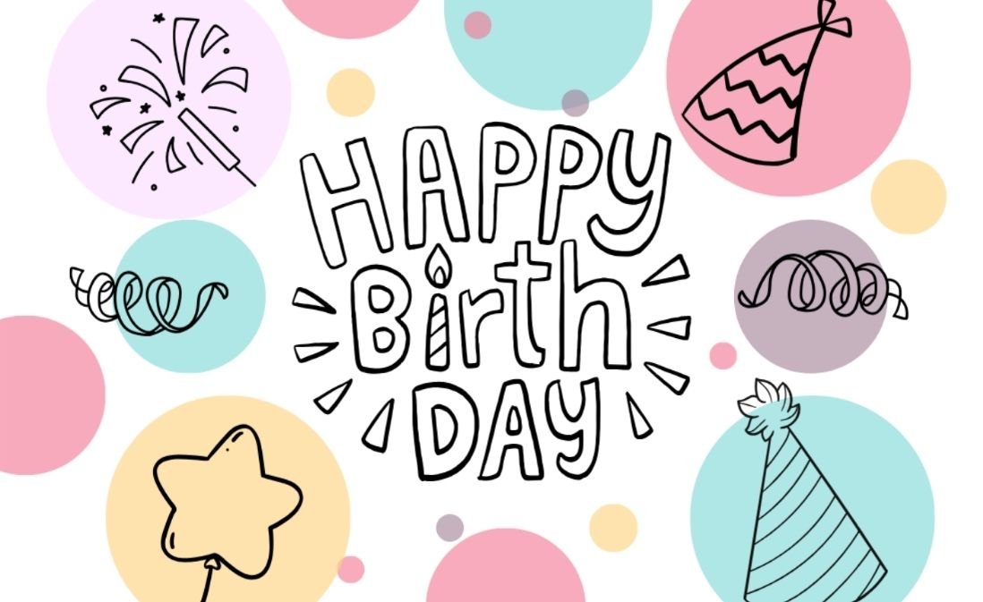 Happy Birthday Greeting Card / Gift Card - Tata's Printing