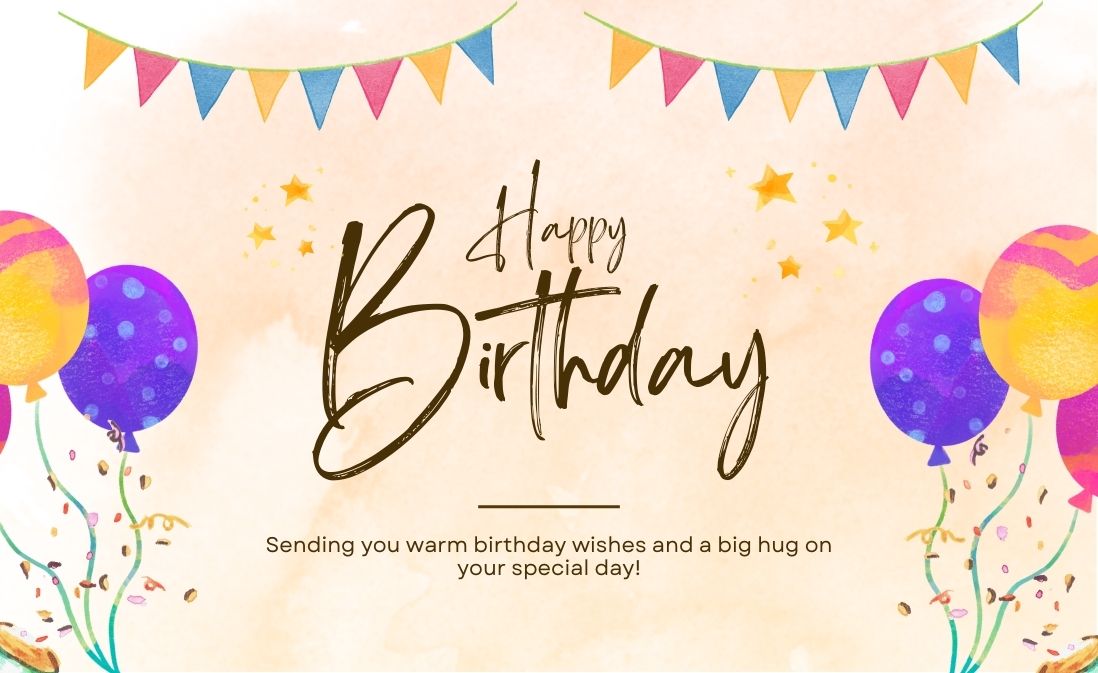 Happy Birthday Greeting Card / Gift Card - Tata's Printing