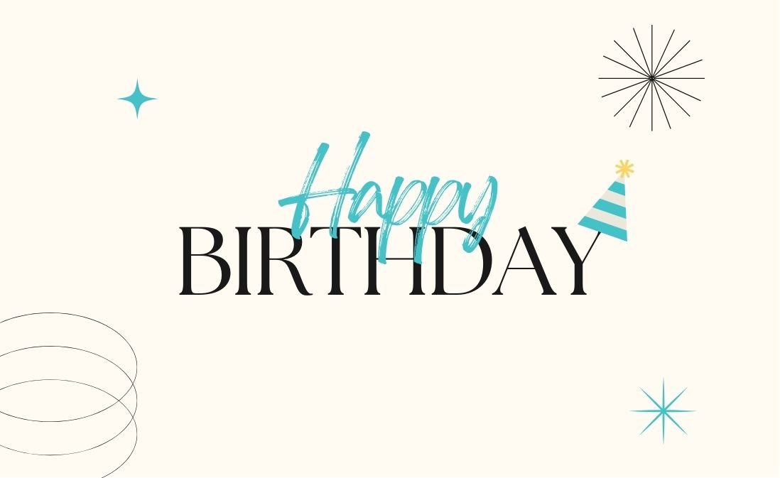 Happy Birthday Greeting Card / Gift Card - Tata's Printing