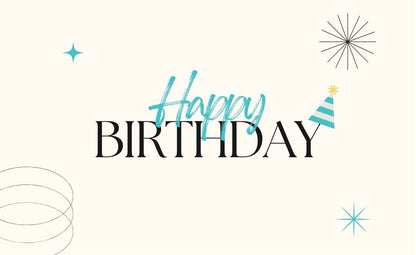 Happy Birthday Greeting Card / Gift Card - Tata's Printing