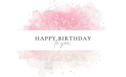 Happy Birthday Greeting Card / Gift Card - Tata's Printing