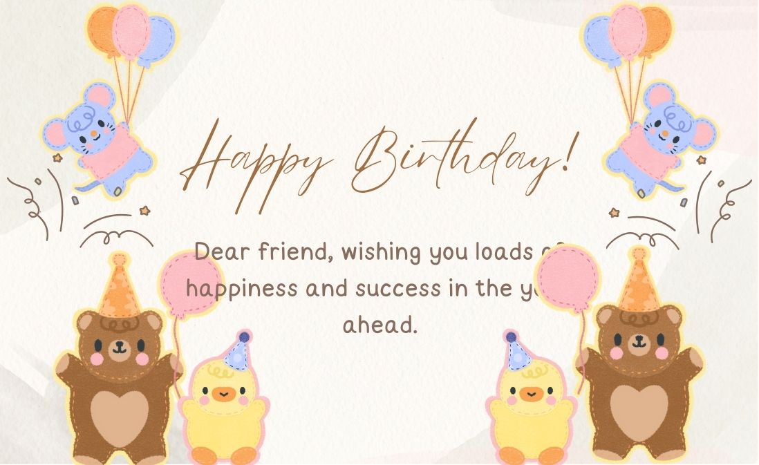 Happy Birthday Greeting Card / Gift Card - Tata's Printing