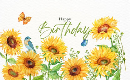 Happy Birthday Greeting Card / Gift Card - Tata's Printing