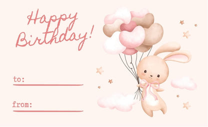 Happy Birthday Greeting Card / Gift Card - Tata's Printing