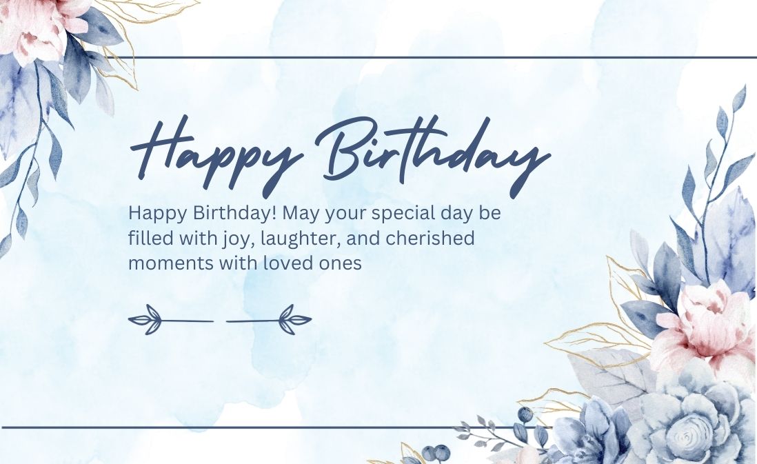 Happy Birthday Greeting Card / Gift Card - Tata's Printing
