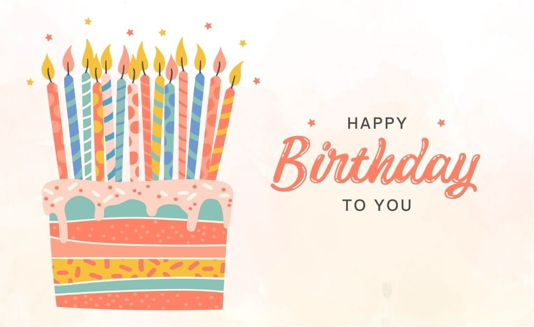 Happy Birthday Greeting Card / Gift Card - Tata's Printing