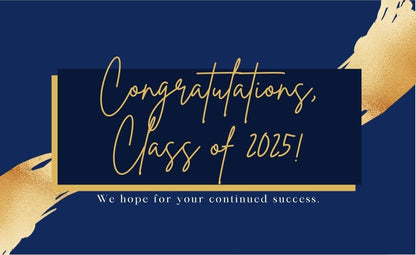 Happy Graduation Greeting Card / Gift Card - Tata's Printing