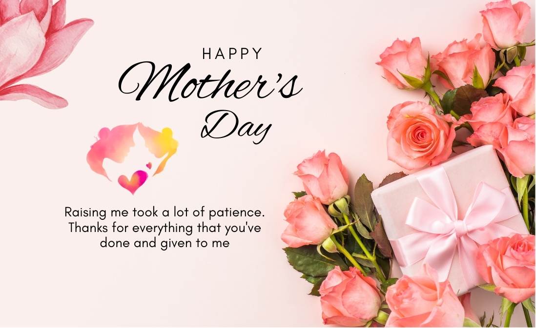 Happy Mothers Day Greeting Card/ Gift Card - Tata's Printing
