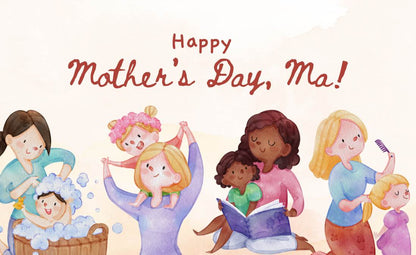 Happy Mothers Day Greeting Card/ Gift Card - Tata's Printing