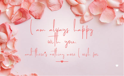 I LOVE YOU Gift Card / Greeting Card - Tata's Printing