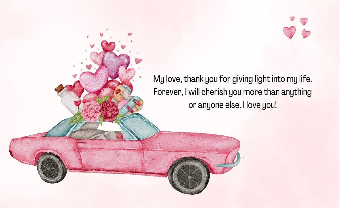 I LOVE YOU Gift Card / Greeting Card - Tata's Printing