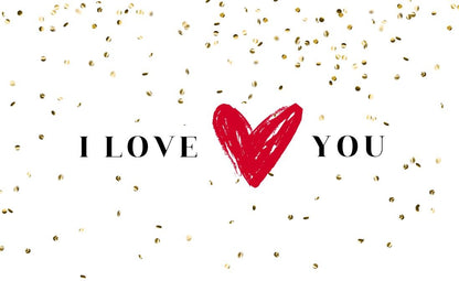 I LOVE YOU Gift Card / Greeting Card - Tata's Printing