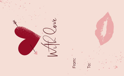 I LOVE YOU Gift Card / Greeting Card - Tata's Printing