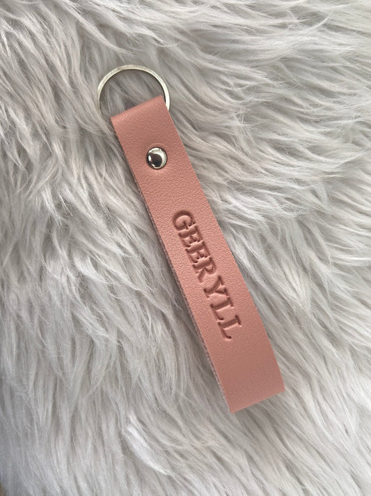 K1 Personalized Ring Keychain - Tata's Printing