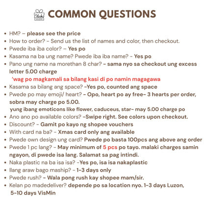 Keychain with cord holder set - Tata's Printing