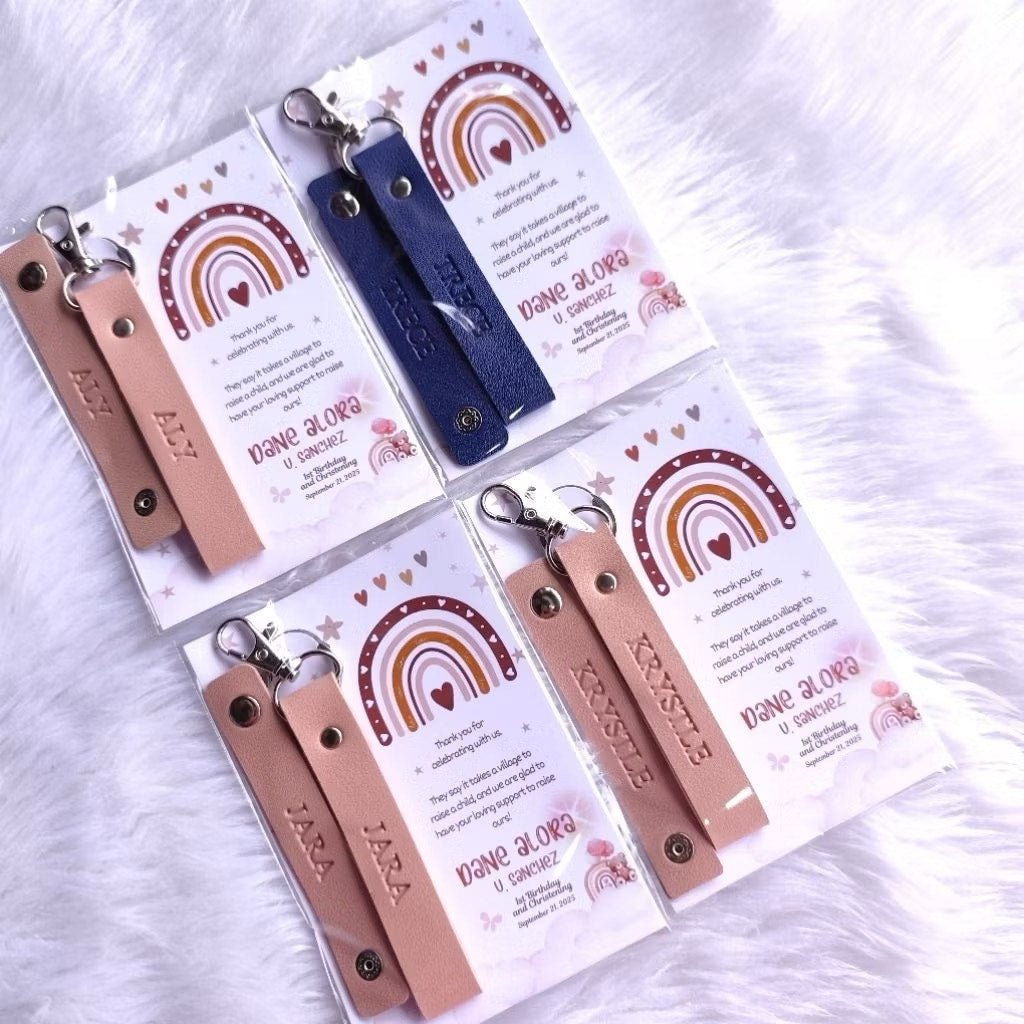 Keychain with cord holder set - Tata's Printing