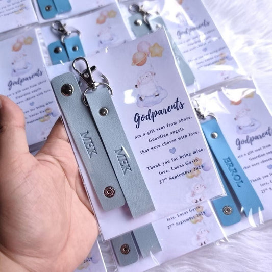 Keychain with cord holder set - Tata's Printing